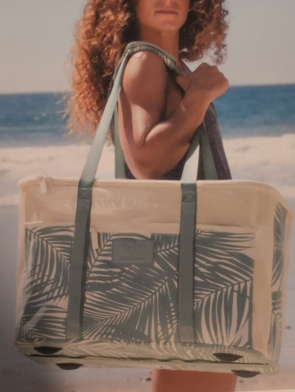 NWT Collapsible Beach Tote Bag